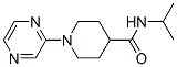 4-Piperidinecarboxamide,n-(1-methylethyl)-1-pyrazinyl-(9ci)Structure,605639-72-3Structure 4-Piperidinecarboxamide,n-(1-methylethyl)-1-pyrazinyl-(9ci) Structure,605639-72-3Structure