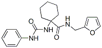 (9ci)-n-(2-呋喃甲基)-1-[[(苯基氨基)羰基]氨基]-環(huán)己烷羧酰胺結(jié)構(gòu)式_605640-86-6結(jié)構(gòu)式