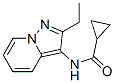 (9ci)-n-(2-乙基吡唑并[1,5-a]吡啶-3-基)-環(huán)丙烷羧酰胺結(jié)構(gòu)式_605673-04-9結(jié)構(gòu)式