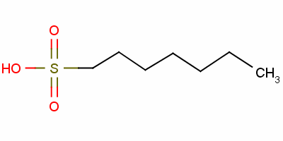庚烷-1-磺酸結(jié)構(gòu)式_60586-80-3結(jié)構(gòu)式