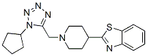 (9ci)-2-[1-[(1-環(huán)戊基-1H-四唑-5-基)甲基]-4-哌啶基]-苯并噻唑結(jié)構(gòu)式_606082-44-4結(jié)構(gòu)式
