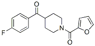 Piperidine, 4-(4-fluorobenzoyl)-1-(2-furanylcarbonyl)-(9ci)Structure,606086-10-6Structure Piperidine, 4-(4-fluorobenzoyl)-1-(2-furanylcarbonyl)-(9ci) Structure,606086-10-6Structure