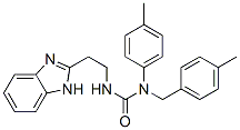 (9ci)-N-[2-(1H-苯并咪唑-2-基)乙基]-N-(4-甲基苯基)-N-[(4-甲基苯基)甲基]-脲結(jié)構(gòu)式_606090-96-4結(jié)構(gòu)式