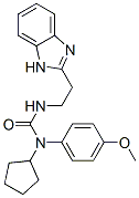 (9CI)-n-[2-(1H-苯并咪唑-2-基)乙基]-n-環(huán)戊基-n-(4-甲氧基苯基)-脲結構式_606091-05-8結構式