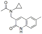 (9ci)-n-環(huán)丙基-n-[(1,2-二氫-6-甲基-2-氧代-3-喹啉)甲基]-乙酰胺結構式_606095-23-2結構式