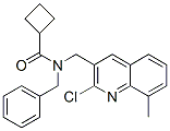 (9ci)-n-[(2-氯-8-甲基-3-喹啉)甲基]-n-(苯基甲基)-環(huán)丁烷羧酰胺結(jié)構(gòu)式_606095-28-7結(jié)構(gòu)式