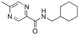 Pyrazinecarboxamide, n-(cyclohexylmethyl)-5-methyl-(9ci)Structure,606096-84-8Structure Pyrazinecarboxamide, n-(cyclohexylmethyl)-5-methyl-(9ci) Structure,606096-84-8Structure