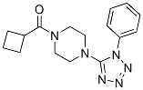 Piperazine, 1-(cyclobutylcarbonyl)-4-(1-phenyl-1h-tetrazol-5-yl)-(9ci)Structure,606104-09-0Structure Piperazine, 1-(cyclobutylcarbonyl)-4-(1-phenyl-1h-tetrazol-5-yl)-(9ci) Structure,606104-09-0Structure