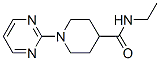4-Piperidinecarboxamide,n-ethyl-1-(2-pyrimidinyl)-(9ci)Structure,606104-91-0Structure 4-Piperidinecarboxamide,n-ethyl-1-(2-pyrimidinyl)-(9ci) Structure,606104-91-0Structure