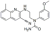 (9CI)-n-[2-[(3-氰基-8-甲基-2-喹啉)氨基]乙基]-n-(3-甲氧基苯基)-脲結構式_606104-94-3結構式
