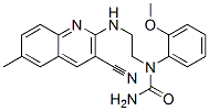 (9CI)-n-[2-[(3-氰基-6-甲基-2-喹啉)氨基]乙基]-n-(2-甲氧基苯基)-脲結構式_606105-36-6結構式