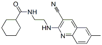 (9ci)-n-[2-[(3-氰基-6-甲基-2-喹啉)氨基]乙基]-環(huán)己烷羧酰胺結(jié)構(gòu)式_606105-42-4結(jié)構(gòu)式