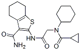 (9ci)-2-[[[環(huán)己基(環(huán)丙基羰基)氨基]乙?；鵠氨基]-4,5,6,7-四氫-苯并[b]噻吩-3-羧酰胺結構式_606109-39-1結構式