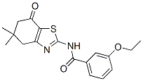 (9ci)-3-乙氧基-n-(4,5,6,7-四氫-5,5-二甲基-7-氧代-2-苯并噻唑)-苯甲酰胺結構式_606114-48-1結構式