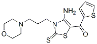 (9ci)-[4-氨基-2,3-二氫-3-[3-(4-嗎啉)丙基]-2-硫氧代-5-噻唑]-2-噻吩-甲酮結(jié)構(gòu)式_606115-13-3結(jié)構(gòu)式
