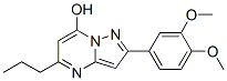(9CI)-2-(3,4-二甲氧基苯基)-5-丙基-吡唑并[1,5-a]嘧啶-7-醇結構式_606116-43-2結構式