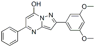 (9CI)-2-(3,5-二甲氧基苯基)-5-苯基-吡唑并[1,5-a]嘧啶-7-醇結(jié)構(gòu)式_606116-50-1結(jié)構(gòu)式