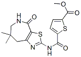 (9ci)-5-[[(5,6,7,8-四氫-7,7-二甲基-4-氧代-4H-噻唑并[5,4-c]氮雜革-2-基)氨基]羰基]-2-噻吩羧酸甲酯結構式_606117-78-6結構式