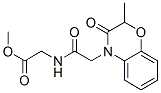 (9ci)-n-[(2,3-二氫-2-甲基-3-氧代-4H-1,4-苯并噁嗪-4-基)乙酰基]-甘氨酸甲酯結構式_606119-03-3結構式