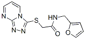(9ci)-n-(2-呋喃甲基)-2-(1,2,4-噻唑并[4,3-a]嘧啶-3-基硫代)-乙酰胺結(jié)構(gòu)式_606121-49-7結(jié)構(gòu)式