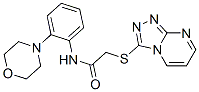 (9ci)-n-[2-(4-嗎啉)苯基]-2-(1,2,4-噻唑并[4,3-a]嘧啶-3-基硫代)-乙酰胺結構式_606121-79-3結構式