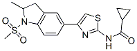 (9ci)-n-[4-[2,3-二氫-2-甲基-1-(甲基磺酰基)-1H-吲哚-5-基]-2-噻唑]-環(huán)丙烷羧酰胺結(jié)構(gòu)式_606122-00-3結(jié)構(gòu)式