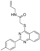 (9ci)-2-[[2-(4-甲基苯基)-4-喹唑啉]硫代]-n-2-丙烯基-乙酰胺結(jié)構(gòu)式_606132-24-5結(jié)構(gòu)式