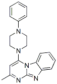 (9CI)-2-甲基-4-(4-苯基-1-哌嗪)-嘧啶并[1,2-a]苯并咪唑結(jié)構(gòu)式_606135-94-8結(jié)構(gòu)式