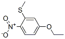 Benzene,4-ethoxy-2-(methylthio)-1-nitro-(9ci)Structure,60658-35-7Structure Benzene,4-ethoxy-2-(methylthio)-1-nitro-(9ci) Structure,60658-35-7Structure