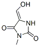 2,4-Imidazolidinedione, 5-(hydroxymethylene)-3-methyl-(9ci)Structure,606976-44-7Structure 2,4-Imidazolidinedione, 5-(hydroxymethylene)-3-methyl-(9ci) Structure,606976-44-7Structure