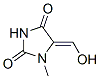 2,4-Imidazolidinedione, 5-(hydroxymethylene)-1-methyl-(9ci)Structure,606976-45-8Structure 2,4-Imidazolidinedione, 5-(hydroxymethylene)-1-methyl-(9ci) Structure,606976-45-8Structure