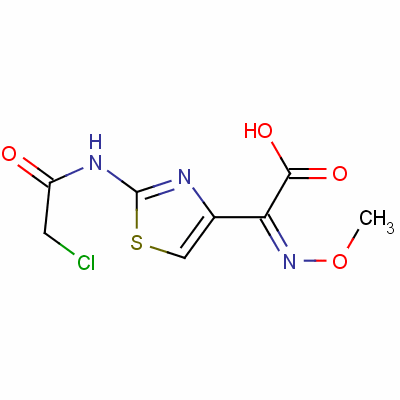 2-(Chloroacetamido)-alpha-(methoxyimino)thiazol-4-acetic acidStructure,60846-17-5Structure 2-(Chloroacetamido)-alpha-(methoxyimino)thiazol-4-acetic acid Structure,60846-17-5Structure