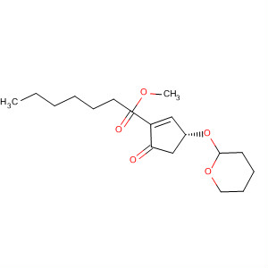 (3R)-5-氧代-3-[(四氫-2H-吡喃-2-基)氧基]-1-環(huán)戊烯-1-庚酸甲酯結構式_60934-42-1結構式