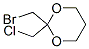 2-(Bromomethyl)-2-chloromethyl-1,3-dioxaneStructure,60935-30-0Structure 2-(Bromomethyl)-2-chloromethyl-1,3-dioxane Structure,60935-30-0Structure