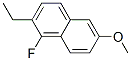 Naphthalene, 2-ethyl-1-fluoro-6-methoxy-(9ci)Structure,609779-93-3Structure Naphthalene, 2-ethyl-1-fluoro-6-methoxy-(9ci) Structure,609779-93-3Structure