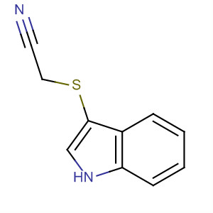 (吲哚-3-基硫代)乙腈結構式_61021-51-0結構式