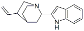 2-(5-乙烯基-1-氮雜雙環(huán)[2,2,2]-2-辛基)吲哚結構式_61139-33-1結構式