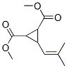 3-(2-Methyl-1-propenyl)-1,2-cyclopropanedicarboxylic acid dimethyl esterStructure,61177-18-2Structure 3-(2-Methyl-1-propenyl)-1,2-cyclopropanedicarboxylic acid dimethyl ester Structure,61177-18-2Structure