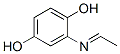 1,4-Benzenediol, 2-(ethylideneamino)-(9ci)Structure,612070-32-3Structure 1,4-Benzenediol, 2-(ethylideneamino)-(9ci) Structure,612070-32-3Structure
