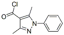 3,5-Dimethyl-1-phenyl-1H-pyrazole-4-carbonyl chlorideStructure,61226-20-8Structure 3,5-Dimethyl-1-phenyl-1H-pyrazole-4-carbonyl chloride Structure,61226-20-8Structure