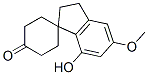 2’,3’-二氫-7’-羥基-5’-甲氧基螺[環(huán)己烷-1,1’-[1H]茚]-4-酮結(jié)構(gòu)式_61262-81-5結(jié)構(gòu)式