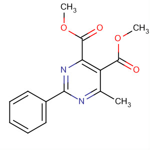 6-Methyl-2-phenyl-4,5-pyrimidinedicarboxylic acid dimethyl esterStructure,61416-99-7Structure 6-Methyl-2-phenyl-4,5-pyrimidinedicarboxylic acid dimethyl ester Structure,61416-99-7Structure