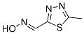 1,3,4-Thiadiazole-2-carboxaldehyde,5-methyl-,oximeStructure,61444-95-9Structure 1,3,4-Thiadiazole-2-carboxaldehyde,5-methyl-,oxime Structure,61444-95-9Structure