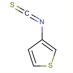 3-異硫代氰?；绶越Y(jié)構(gòu)式_61528-50-5結(jié)構(gòu)式