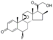 (6Alpha,9beta,11beta,16alpha)-9,11-epoxy-6-fluoro-21-hydroxy-16-methyl-pregna-1,4-diene-3,20-dioneStructure,61618-89-1Structure (6Alpha,9beta,11beta,16alpha)-9,11-epoxy-6-fluoro-21-hydroxy-16-methyl-pregna-1,4-diene-3,20-dione Structure,61618-89-1Structure