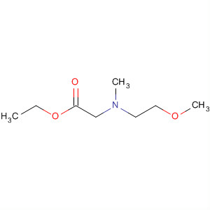 Ethyl 2-(n-(2-methoxyethyl)-n-methylamino)acetateStructure,616882-60-1Structure Ethyl 2-(n-(2-methoxyethyl)-n-methylamino)acetate Structure,616882-60-1Structure