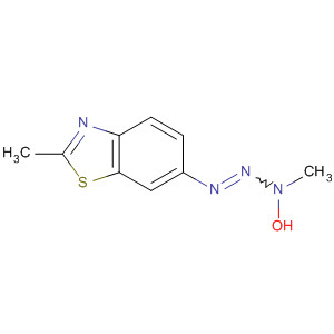 Benzothiazole,6-(3-hydroxy-3-methyl-1-triazenyl)-2-methyl-(9ci)Structure,61754-79-8Structure Benzothiazole,6-(3-hydroxy-3-methyl-1-triazenyl)-2-methyl-(9ci) Structure,61754-79-8Structure