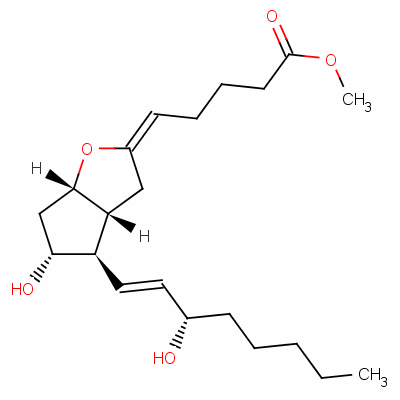 前列腺素S I2甲酯結(jié)構(gòu)式_61799-74-4結(jié)構(gòu)式