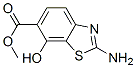 6-Benzothiazolecarboxylicacid,2-amino-7-hydroxy-,methylester(9ci)Structure,61809-04-9Structure 6-Benzothiazolecarboxylicacid,2-amino-7-hydroxy-,methylester(9ci) Structure,61809-04-9Structure
