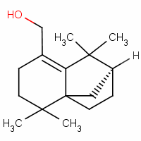 (2S)-1,3,4,5,6,7-六氫-1,1,5,5-四甲基-2H-2,4a-甲烷萘-8-甲醇結(jié)構(gòu)式_61826-53-7結(jié)構(gòu)式